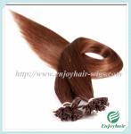 Nail U-Tip Hair 10"-28" 100s/pack 33# color Straight Human Hair Brazilian hair