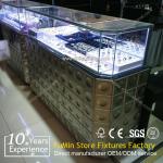 countertop glass jewelry display cabinet