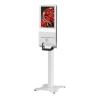 Buy cheap 8GB Nand Flash Floor Standing Digital Signage Advertising Equipment Hand Sanitizing Kiosk from wholesalers