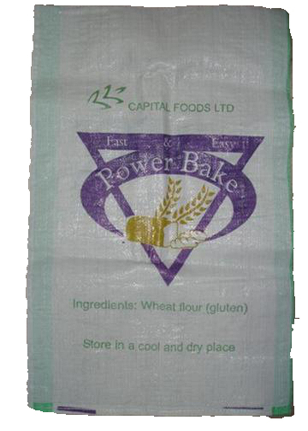 Custom Printed PP Woven Bags for Wheat Packing