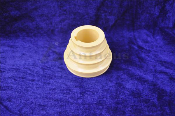 Buy cheap 99% Alumina Material Custom Ceramic Parts High Hardness In Yellow Color from wholesalers
