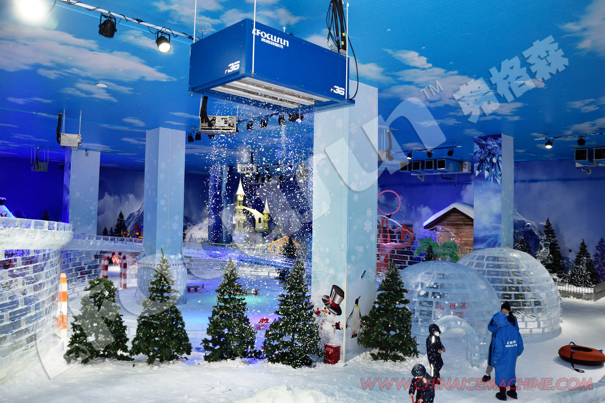 Indoor Snow Park Ice Storage Capacity Other and On-site Installation After-sales Service2