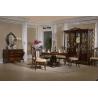 Buy cheap 1380*1380*800mm Unique Luxury Wood Dining Room Sets Wooden Carved from wholesalers