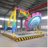 Buy cheap 12 Seats Giant Frisbee Ride Upper Drive Beautiful LED Lights OEM Service from wholesalers
