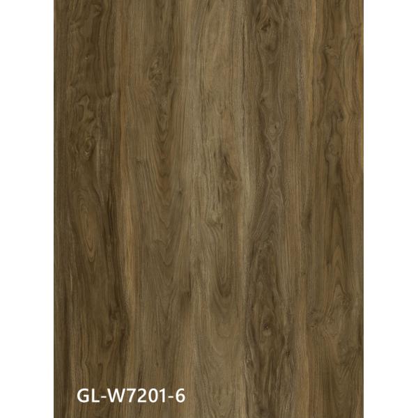 5mm 0.3mmWL Modern Elastic Luxury Click SPC Flooring Walnuts Plastic Composite