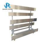 Heavy Duty Aluminum Stadium Bleachers Telescopic Audience Stand Indoor / Outdoor