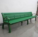 3000mm Long Outdoor Wooden Bench For Campus School Street OEM
