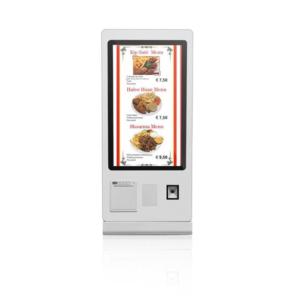 Buy cheap Restaurant Payment Self Ordering Kiosk Stands Self Service Hospital Payment Kiosk from wholesalers