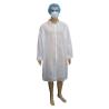 Buy cheap 30GSM-50GSM Non Woven White Lab Coat For Food Industry Visitors Personalized Design from wholesalers