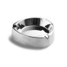 Buy cheap Modern Silver Polishing 83mm Metal Pocket Ashtray Nickel Free from wholesalers
