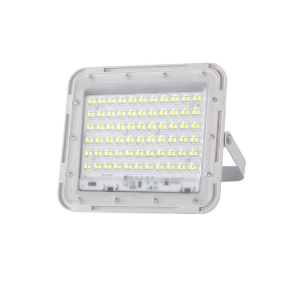 Buy cheap Plastic Housing 520*350mm Outdoor Solar Flood Lights IP65 White Color from wholesalers