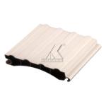 Factory Powder Coating White Aluminum Roller Shutter Slat Profile