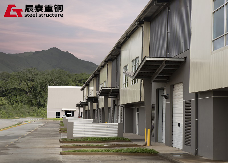 Large Span Modern Multistorey Building Prefab Modular Commercial Buildings Construction