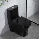cUPC Ada Compliant One Piece Toilet Elongated Bowl Normal Height Rimless