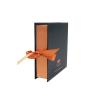 Buy cheap Book Shaped Rigid Gift Boxes1400gsm Black Paper Chocolate Packaging Boxes from wholesalers
