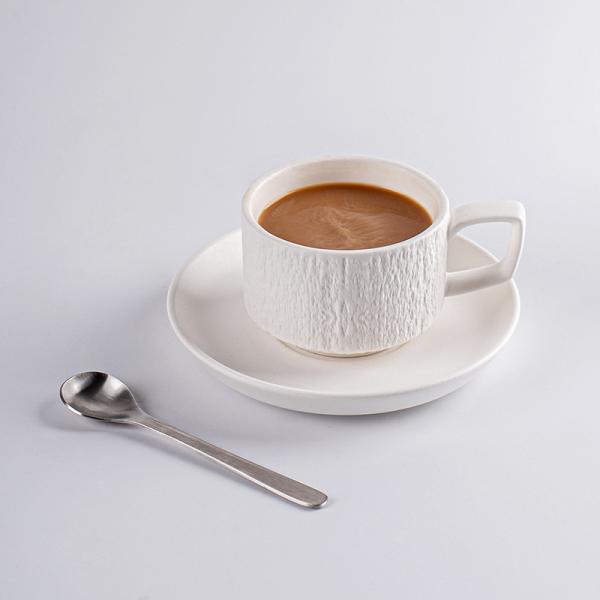 Buy cheap Europe Design Ceramic Cappuccino Cup And Saucer Set For Europe Market from wholesalers