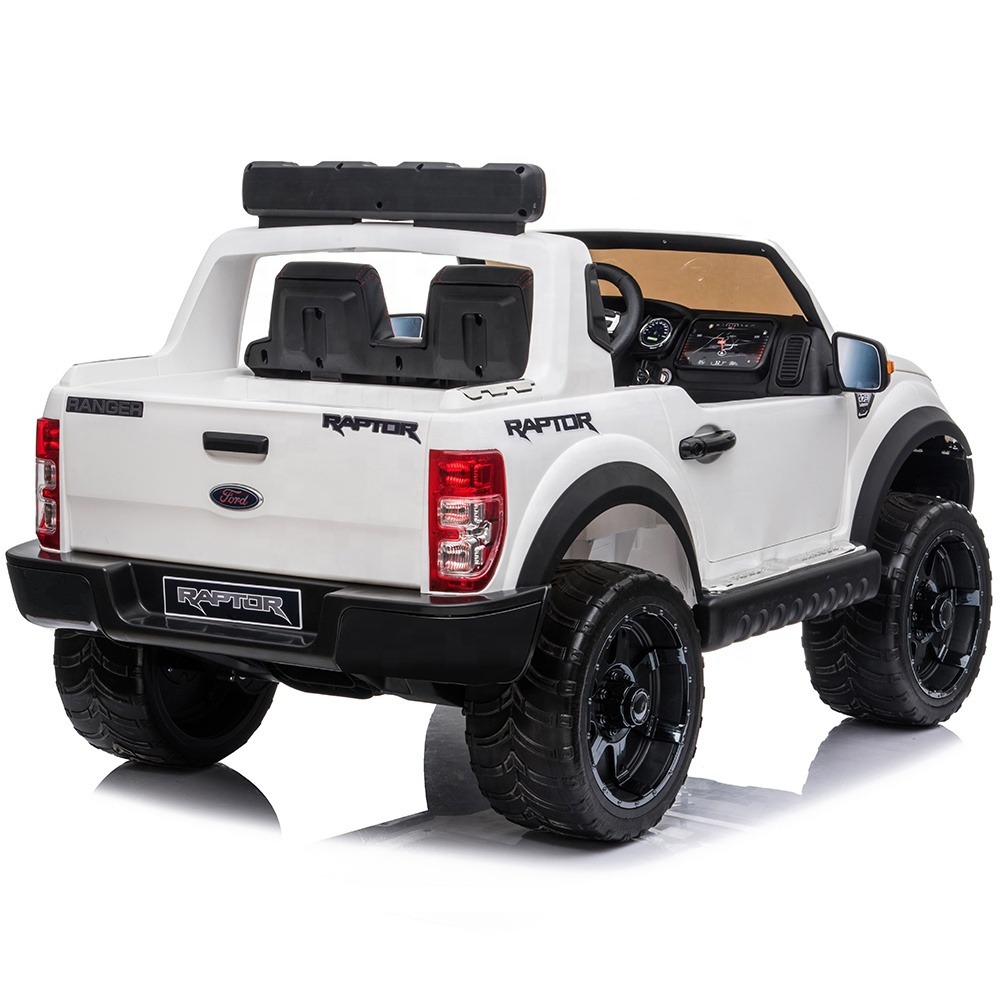 MP3 Large Electric Pickup Truck Remote Control Ride On Car for Children Police Authorized