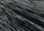 92% Micro Polyester Fabric Stretchy Weft Knitting For Yoga Clothes Heather