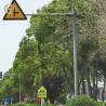 Buy cheap Convenient Street Sign Pole Galvanized 3-10M Anti Seismic Design from wholesalers
