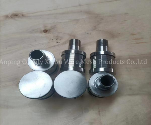 Buy cheap Stainless Steel 304 316L Wedge Wire Johnson Type Filter Nozzle 2 Inch 3/4"NPT from wholesalers
