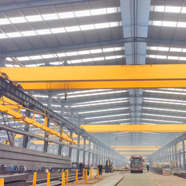 Buy cheap Indoor Double Girder Bridge Overhead Hoist Crane With Versatility from wholesalers