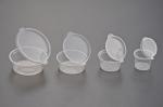 27ml, 30ml, 45ml, 74ml Seasoning box Plastic Disposable Clear BOX Round cup with