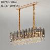 Buy cheap Modern chandelier for living room round bedroom Smoky grey postmodern chandelier(WH-CY-201) from wholesalers