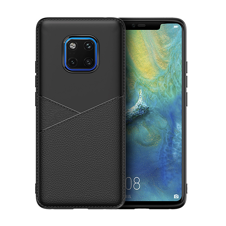Black Blue Brown Business PU+TPU Protective Case Back Cover for OPPO F9/F9 Pro A3S A5 Global Version A71