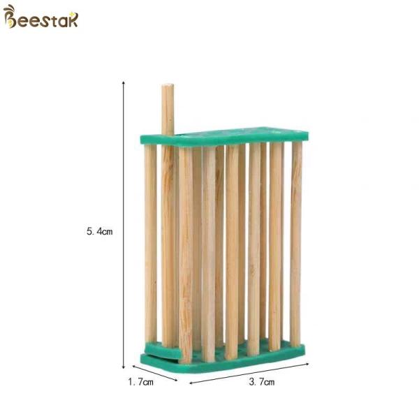 Buy cheap Wholesale Beekeeping Tool Queen rearing Short Baboo Queen Bee Cage for Bee Farm from wholesalers