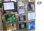 Ceiling Hanging Magnetic Light Box Slim Clear Frame Double Sided Indoor