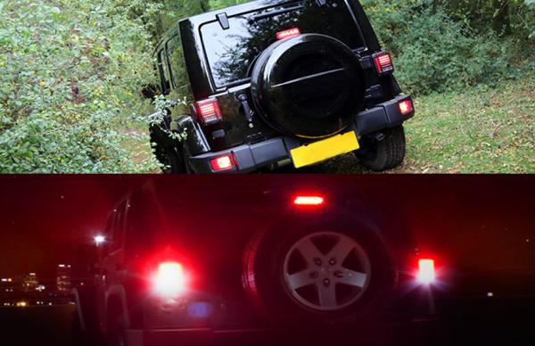Buy cheap LED Jeep Tail light Rear Car Tail Lights Brake Turn Signal Reverse For Jeep Wrangler from wholesalers