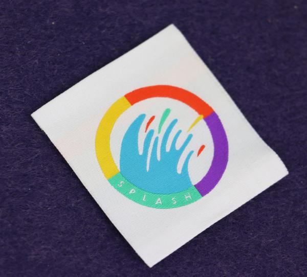 Buy cheap 100% Polyester Straight Cut Clothing Size Labels Woven For Garments from wholesalers