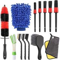 Buy cheap 13pcs Car Cleaning Brush Kit With Polypropylene Detailing Brush product