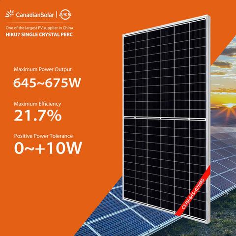 Buy cheap 645W 650W Monocrystalline Solar Panels Black Frame 655W 660W 665W 670W 675W from wholesalers