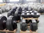 HRC48-58 SY485 Excavator Front Idler D8r Bulldozer Front Idler Assembly