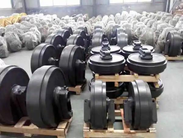 Buy cheap HRC48-58 SY485 Excavator Front Idler D8r Bulldozer Front Idler Assembly from wholesalers