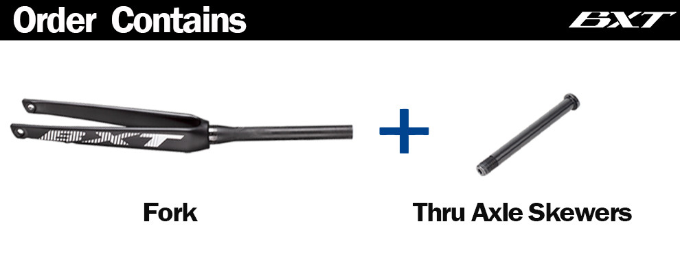 Customizable Carbon Fiber Fork 700C Aero Shaping Flat Mount Carbon Fork