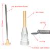 Buy cheap 4X110mm Wear Resistant Pneumatic Marking Machine Stylus Long life from wholesalers