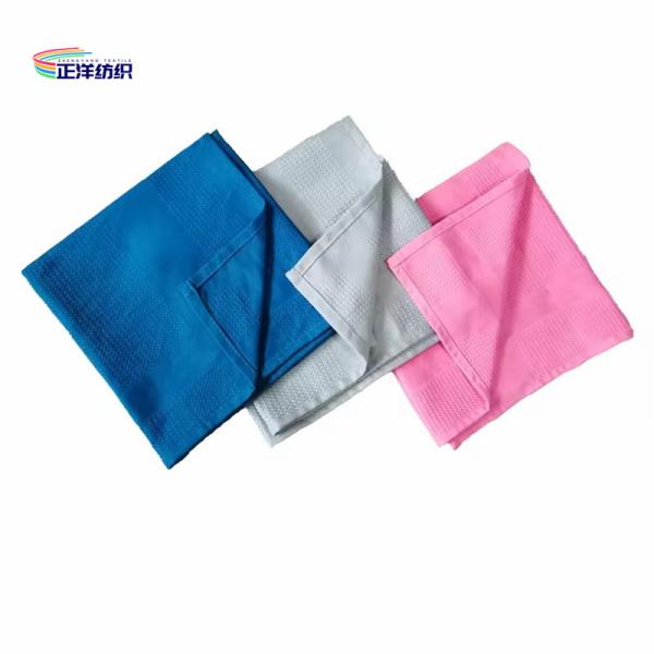 Buy cheap Microfiber Cleaning Cloth 40x60cm 300gsm Waffle Style Luxury Tableware Wipe Fancy Resturant Wiping Rag from wholesalers