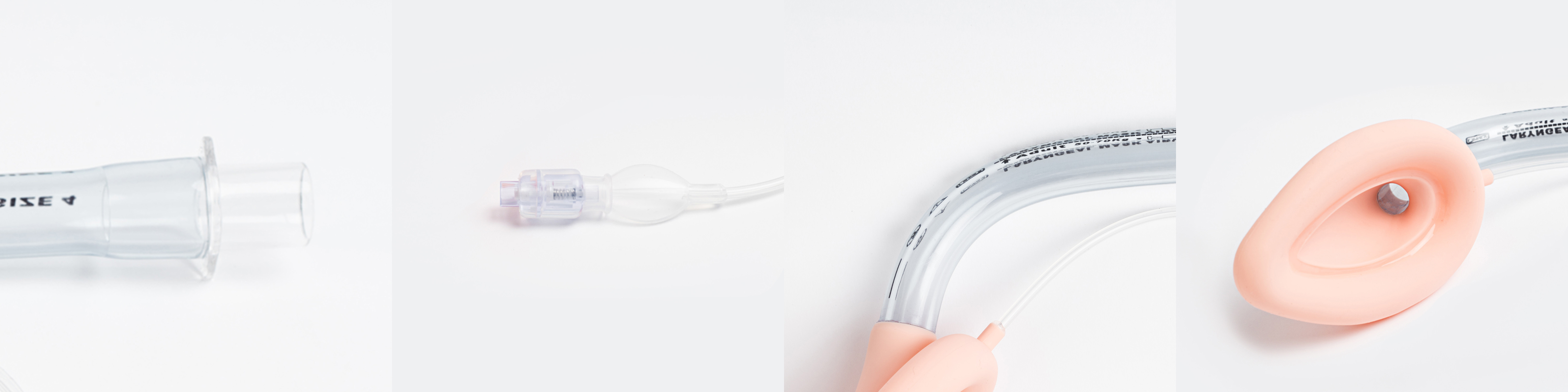 Flexible Tube Curved Laryngeal Mask Airway with Soft Cuff Liquid Silicone PVC Materia