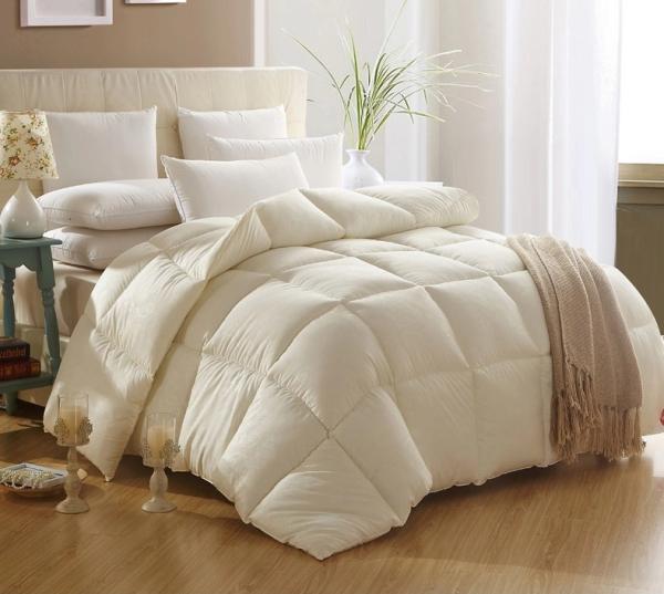 Customized White Polyester Microfiber Quilt for Adults / Kids , Twin Size or