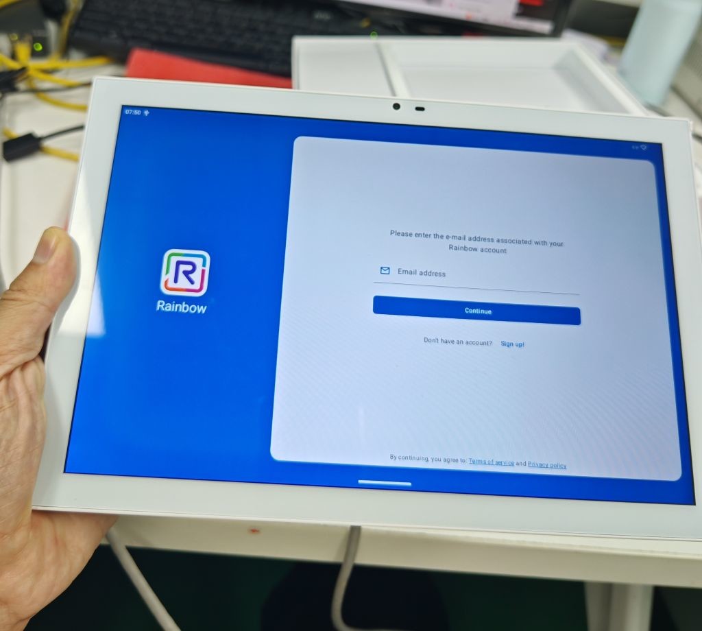 Good Looking White Color 10 inch Android 13 OS 4GB 32GB On Wall Touch Screen Tablet PoE Ethernet HMI Controller