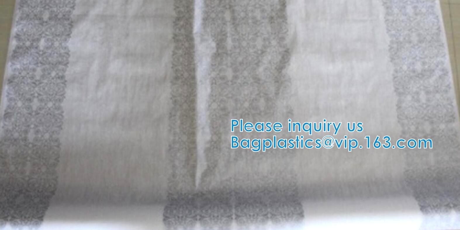 PEVA Flannel backed Tablecloth flow-casting film Odorless and Environmentally Friendly Tablecloth Oblong Rectangle