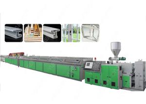 Wholesale Stainless Steel 304  PVC Profile Extrusion Line With 38CrMoALA Screw SJ Series from china suppliers