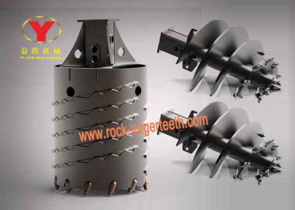 Buy cheap Professional Rock Auger Teeth , Carbide Bullet Teeth Earth Drilling Equipment from wholesalers