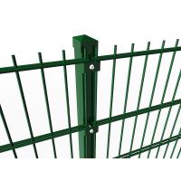 Buy cheap 50×200mm Garden Security Twin Wire Mesh Fencing / Fence Heat Treated product