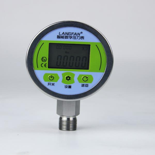 Buy cheap Air Gas Oil Pressure Manometer High Precision 80mm Intelligent Digital Pressure Gauge from wholesalers