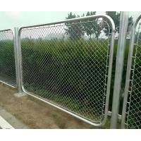 Buy cheap Electric Galvanized Iron Chain Link Fencing Metal Mesh Fence 8ft High product