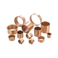 Buy cheap CuSn8 Metallic Perforated Flanged Bronze Bushings FB092 product