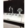 Buy cheap Ceramic Deck Mount Tub Faucet Brass Polished Chrome Bathtub Mixer Tap for Bathroom from wholesalers